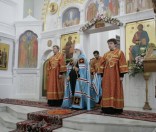 Митрополит Филарет в Кресто-Воздвиженском соборе