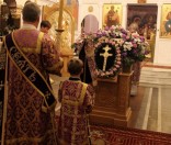Канун праздника Воздвижения Честного и Животворящего Креста Господня 
