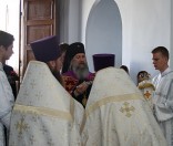 Встреча Архиепископа Феодосия в Кресто-Воздвиженском соборе