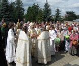 Крестный ход у Кресто-Воздвиженского собора
