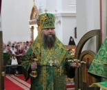 Божественная Литургия в Кресто-Воздвиженском соборе