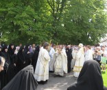 За алтарем Спасо-Преображенского храма