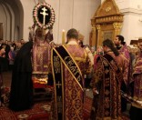 Канун праздника Воздвижения Честного и Животворящего Креста Господня 