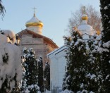 Первый день зимы в Полоцкой обители