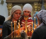 Во время акафиста преподобной Евфросинии