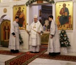Предстоятель Белорусской Православной Церкви совершил Божественную литургию в Спасо-Евфросиниевском монастыре