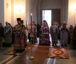 Всенощное бдение в Кресто-Воздвиженском соборе