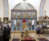 Интерьер Воскресенского храма г. Дисна