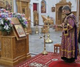  Малая вечерня в Кресто-Воздвиженском соборе
