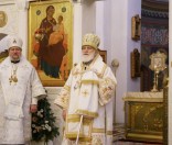 Предстоятель Белорусской Православной Церкви совершил Божественную литургию в Спасо-Евфросиниевском монастыре