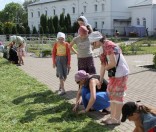 Подготовка праздничной дорожки