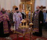Праздничное всенощное бдение