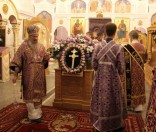 Канун праздника Воздвижения Честного и Животворящего Креста Господня 