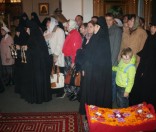 Подготовка к  чину Воздвижения Креста