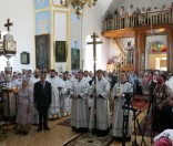 Литургия в Воскресенском храме