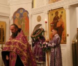 Всенощное бдение в Кресто-Воздвиженском соборе