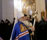 Предстоятель Белорусской Православной Церкви совершил Божественную литургию в Спасо-Евфросиниевском монастыре