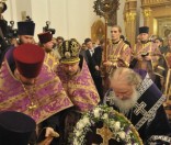 Чин Воздвижения Креста на всенощном бдении