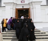 По окончании Божественной Литургии