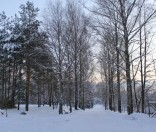 Первый день зимы в Полоцкой обители