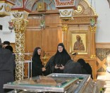 4-Спасо-Евфросиниевский женский монастырь посетил иеромонах Серапион Симонопетрский и монахини обители Благовещения Пресвятой Богородицы в Ормилии 26.07.16