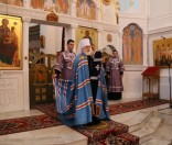 Божественная Литургия в Кресто-Воздвиженском соборе