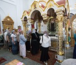 У мощей прп. Евфросинии