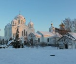 Первый день зимы в Полоцкой обители