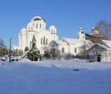 Первый день зимы в Полоцкой обители