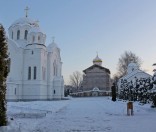 Первый день зимы в Полоцкой обители