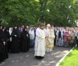 За алтарем Спасо-Преображенского храма