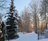 Первый день зимы в Полоцкой обители
