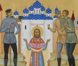 Предсмертное моление. Деталь клейма на раке