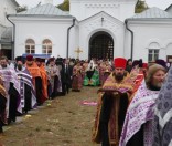 Шествие Патриарха Кирилла в Кресто-Воздвиженский собор