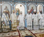 Собор архиереев БПЦ на чине канонизации свщмч. Константина