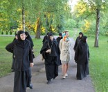 Спасо-Евфросиниевский женский монастырь посетили сестры из монастыря Пантократор острова Корфу