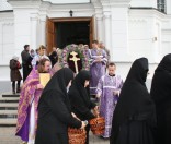 Крестный ход с Евфросиниевским Крестом