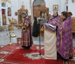  Малая вечерня в Кресто-Воздвиженском соборе