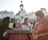 На празднике преподобной 