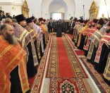 На всенощном бдении в честь Воздвижения Честного Креста