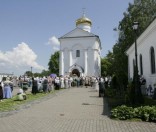 На акафисте преподобной Евфросинии 