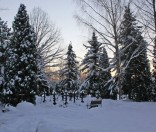 Первый день зимы в Полоцкой обители
