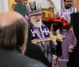 Божественная Литургия в Кресто-Воздвиженском соборе