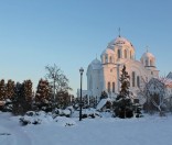 Первый день зимы в Полоцкой обители