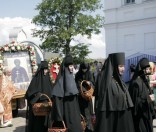 Крестный ход на праздник преподобной Евфросинии