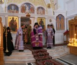 Всенощное бдение в Кресто-Воздвиженском соборе