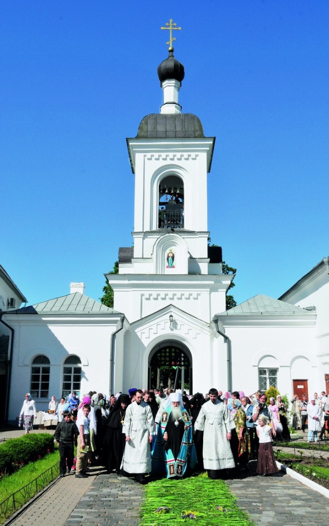 Митрополит Минский и Слуцкий Филарет, Патриарший Экзарх всея Беларуси, в Спасо-Евфросиниевском монастыре.Фото 5 июня 2011 года 11